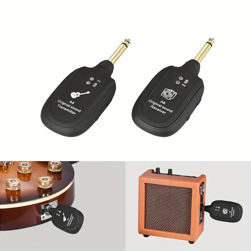 A8 UHF Guitar Wireless